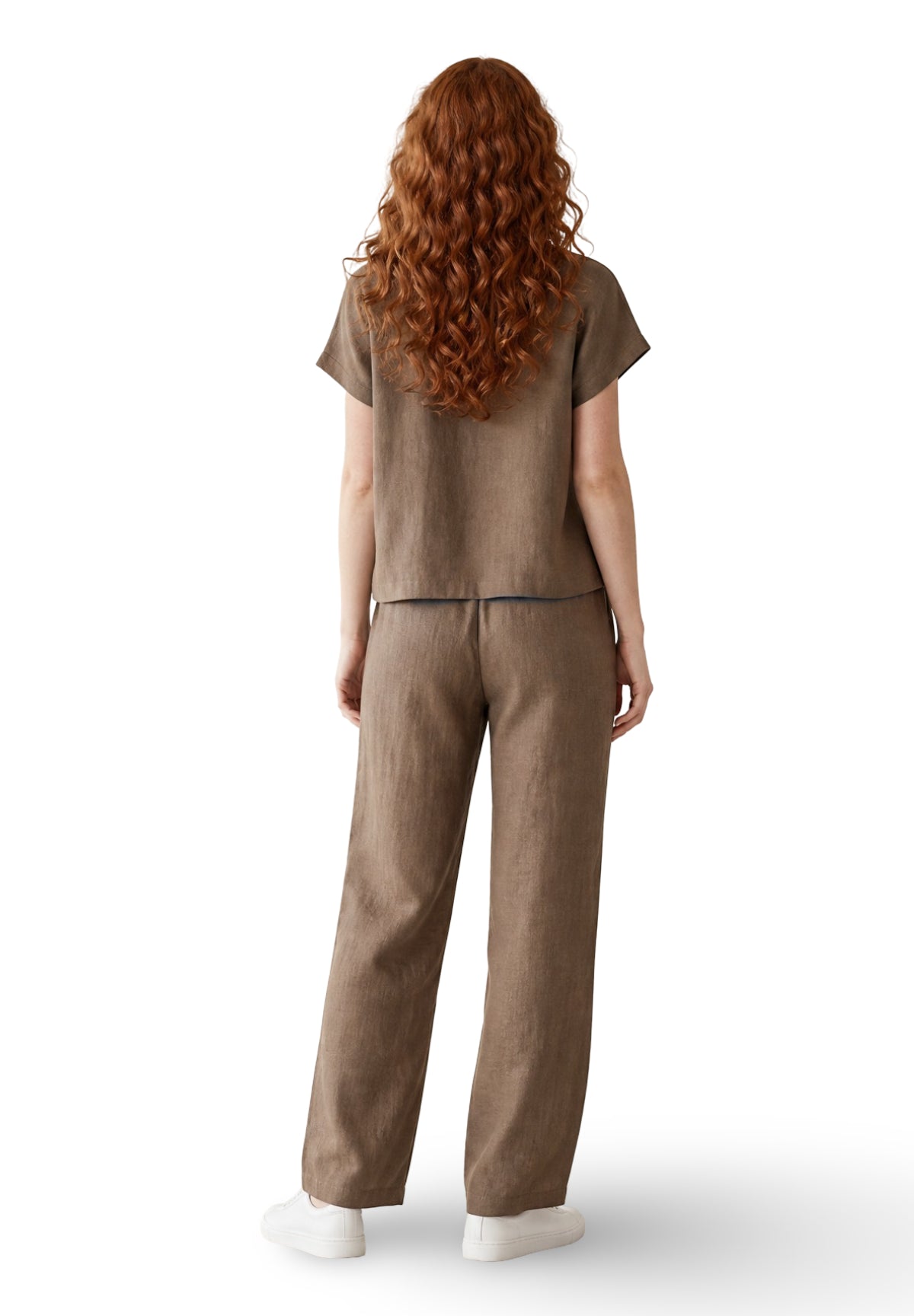 T-shirt a Maniche Corte 2615111132200 EMMGEYSER Tortora