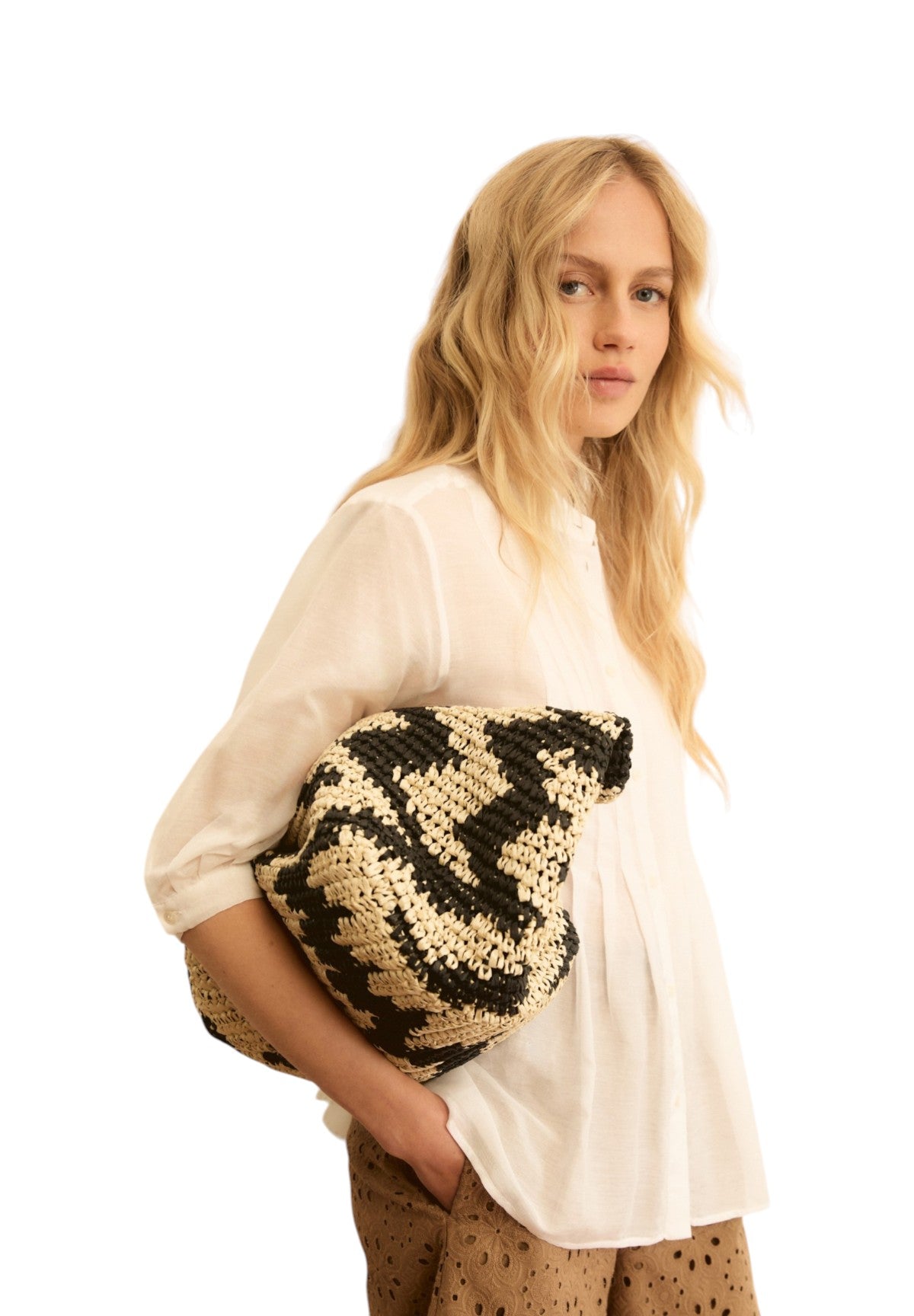 Camicia Coreana 2615111112200 EMMGIGA Bianco