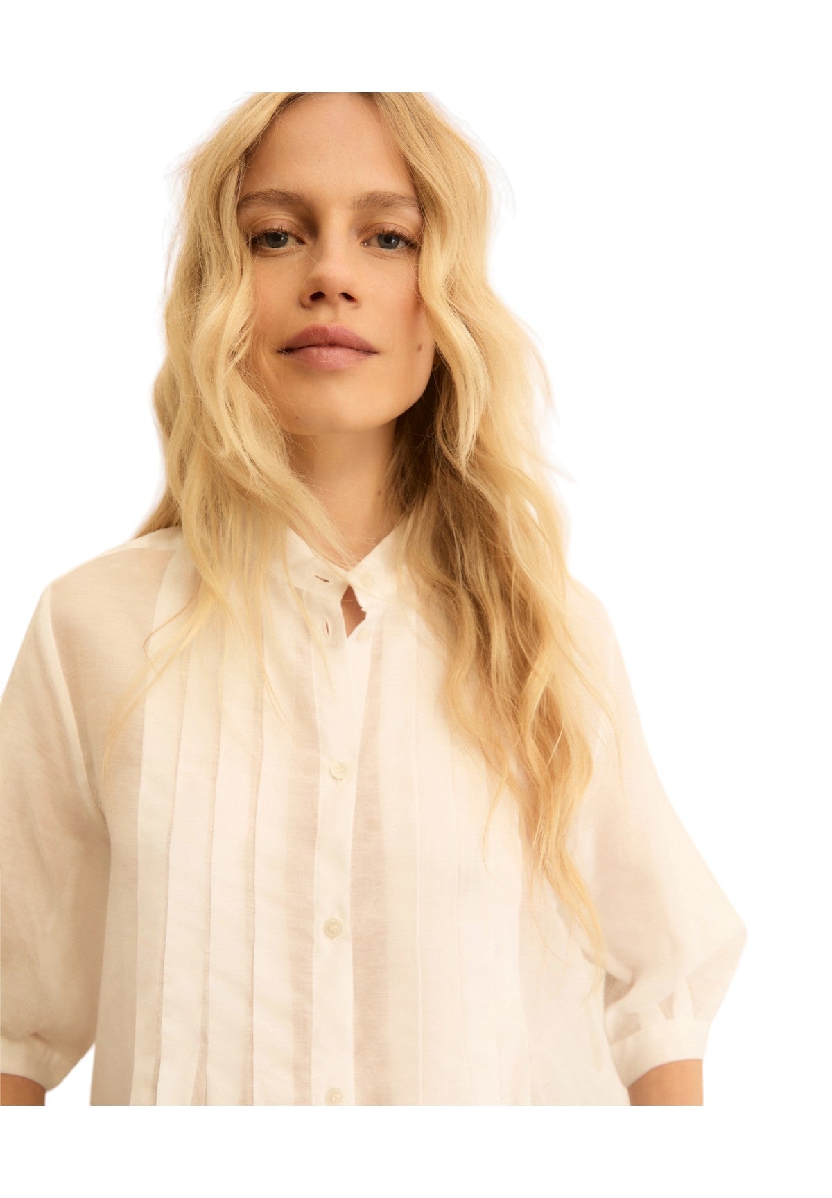 Camicia Coreana 2615111112200 EMMGIGA Bianco