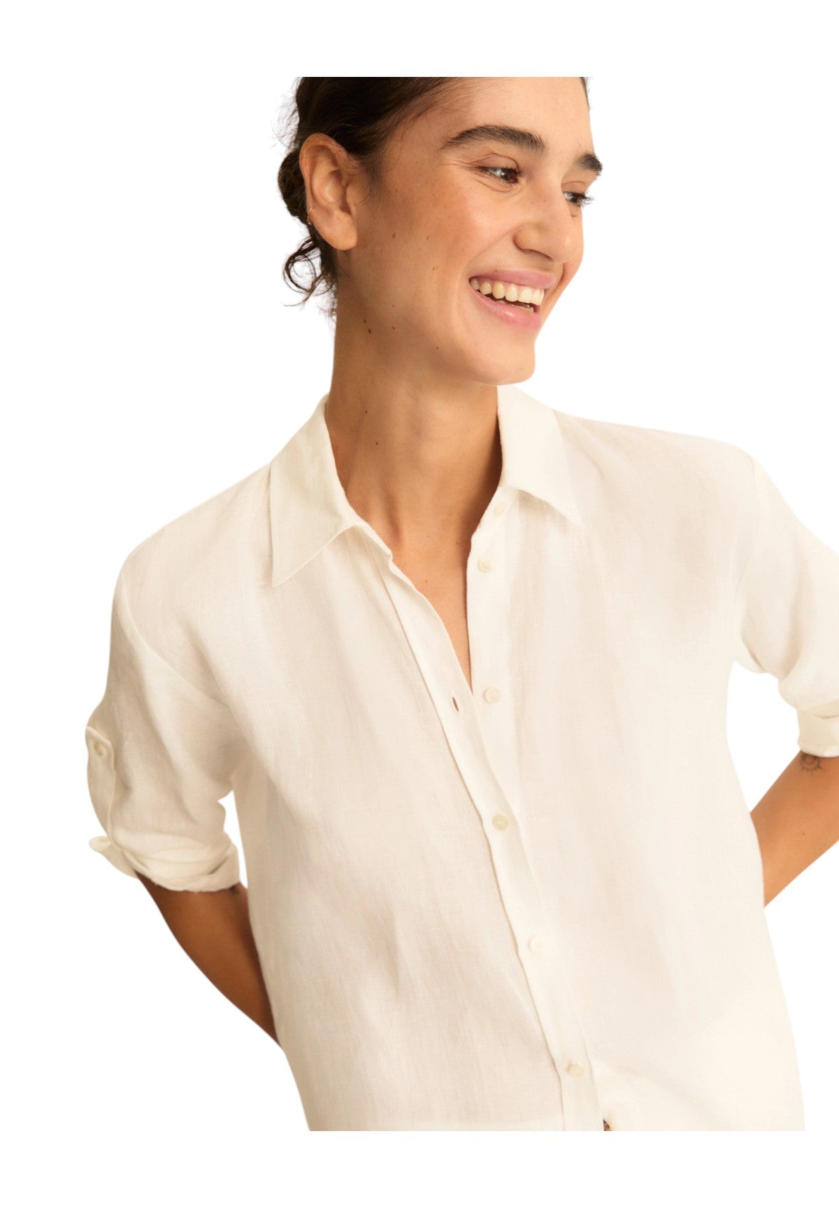 Camicia Overshirt 2615111122200 EMMGIRELLO Bianco