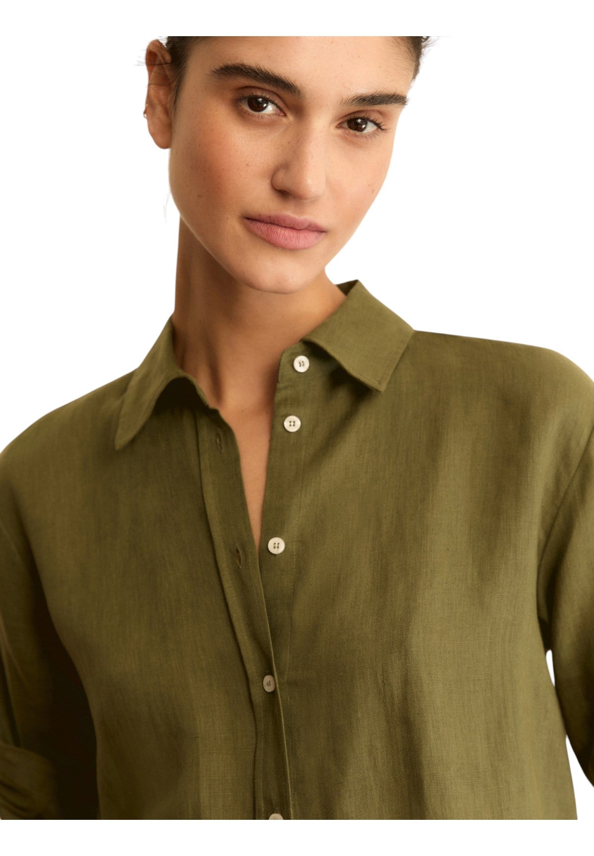 Camicia Overshirt 2615111122200 EMMGIRELLO Verde militare