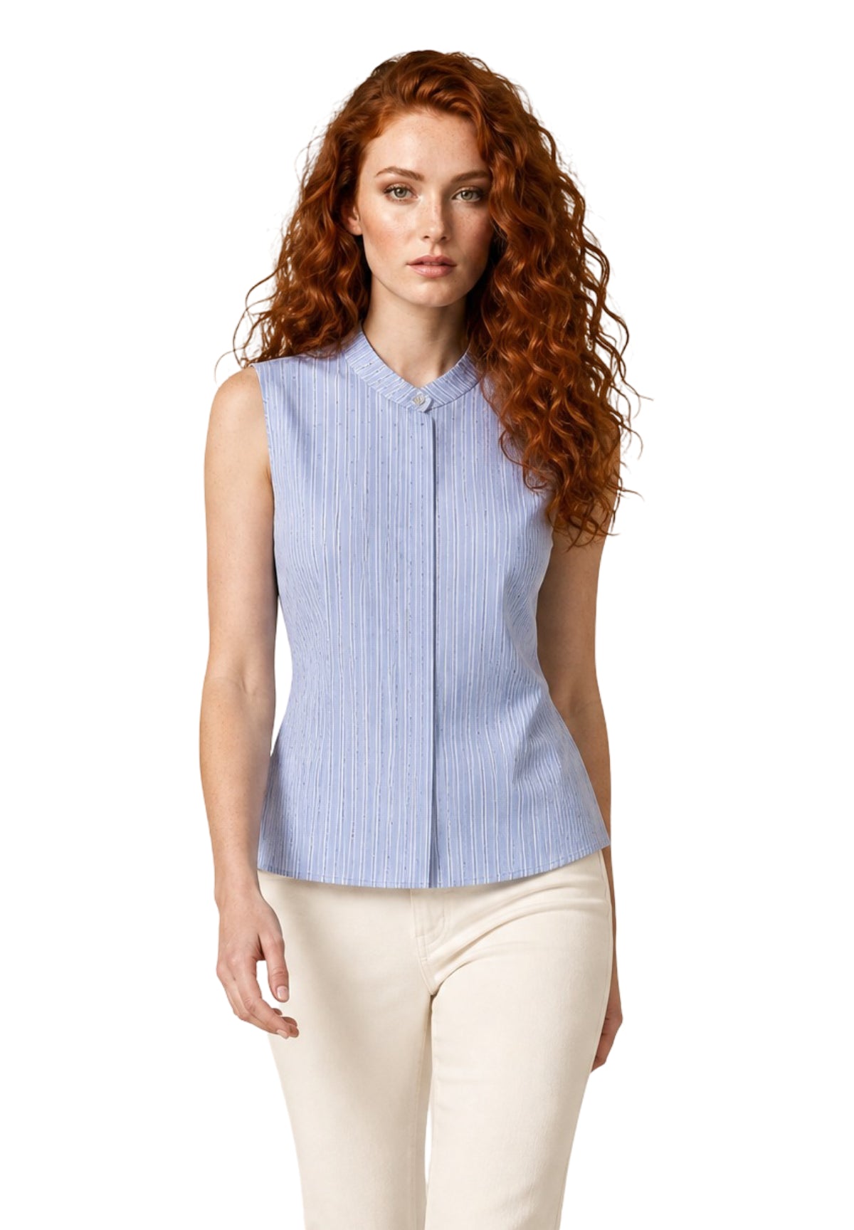 Camicia Coreana 2615111061200 EMMGIULIVA Azzurro