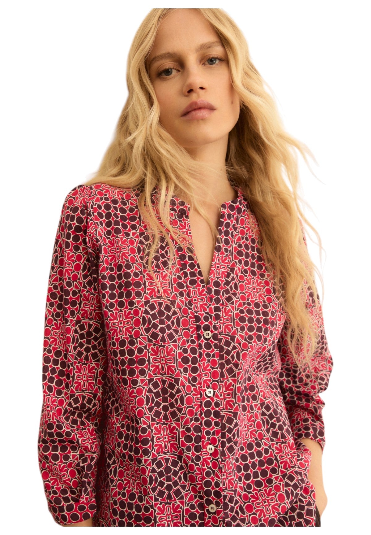 Camicia Coreana 2615111072200 EMMGIURATO Pervinca