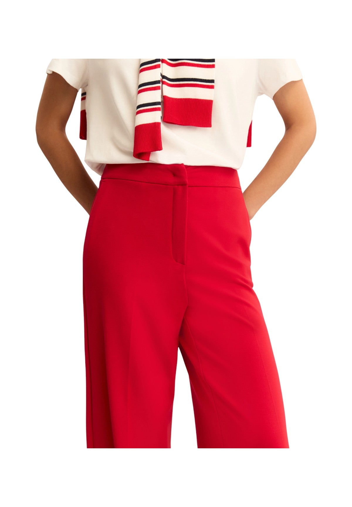 Pantaloni 2615781031200 EMMPALACE Rosso