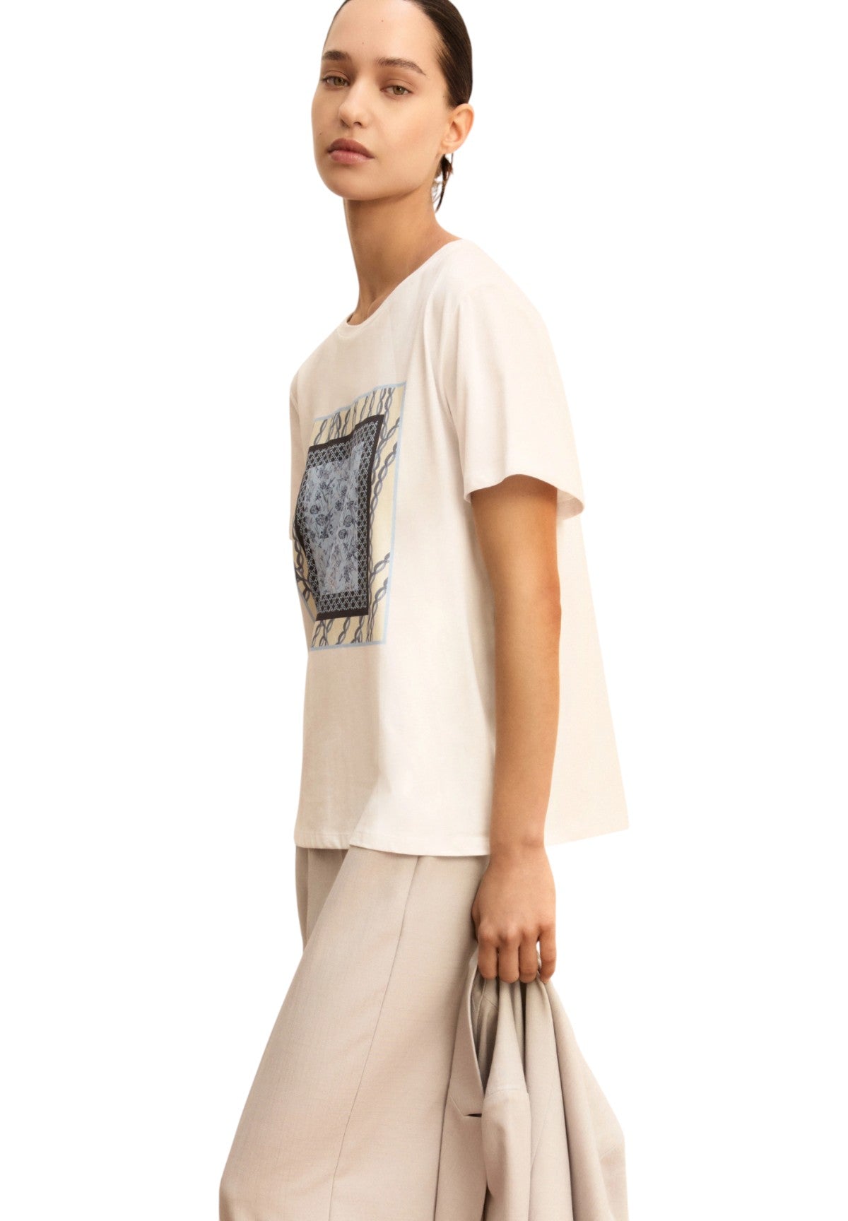 T-shirt a Maniche Corte 2615971051200 EMMRACCONTO Blu