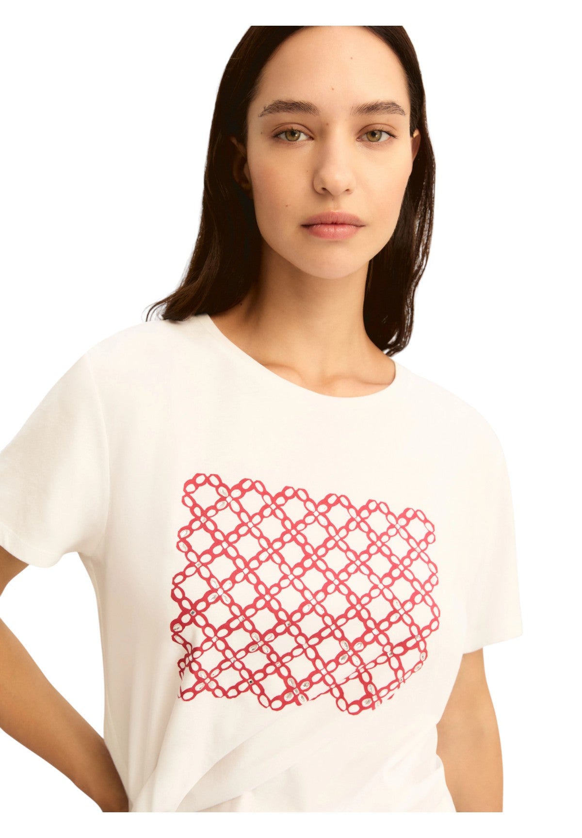 T-shirt a Maniche Corte 2615971051200 EMMRACCONTO Rosso