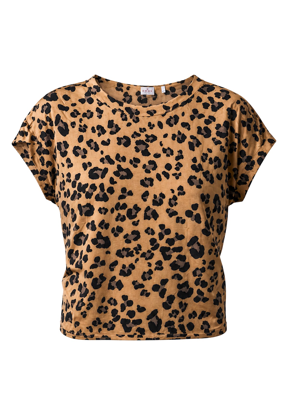 T-shirt a Maniche Corte 8NPT25 Black