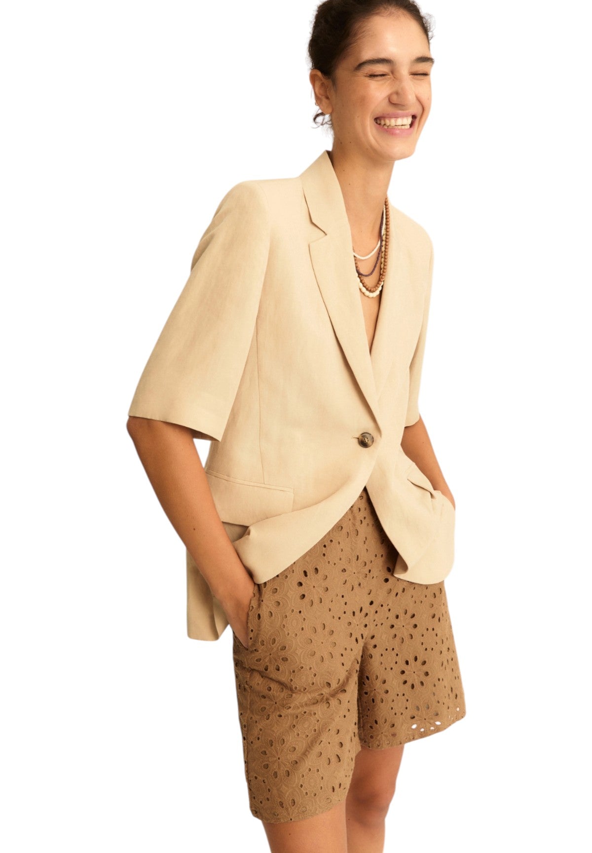 Pantaloni 2615141012200 EMMSTADIO Cammello