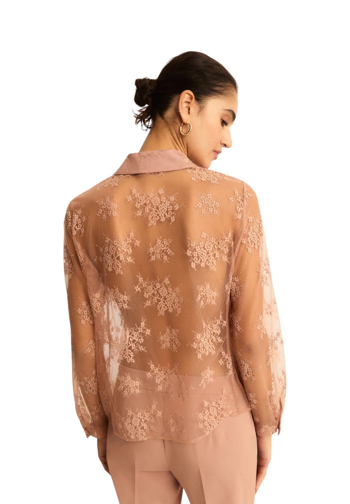 Camicia a Maniche Lunghe 2615951022200 EMMSTRANO Malva