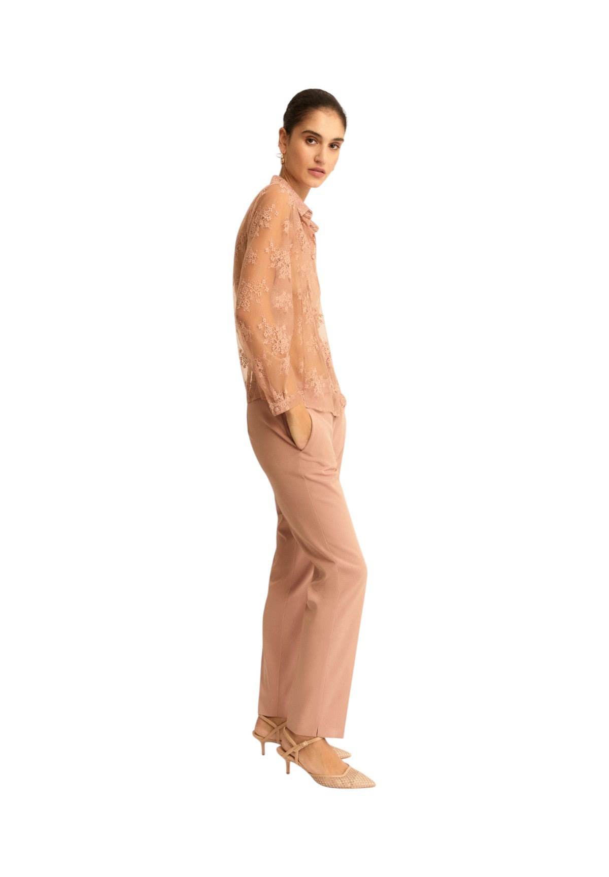 Camicia a Maniche Lunghe 2615951022200 EMMSTRANO Malva