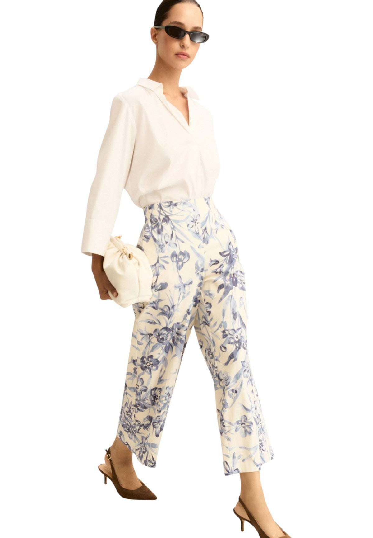 Pantaloni 2615131191200 EMMTAPIOCA Azzurro