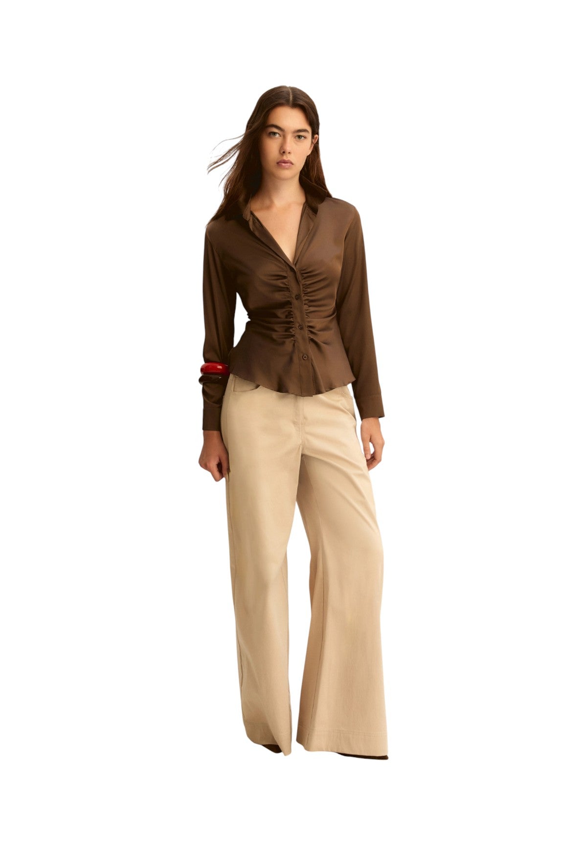 Pantaloni 2615131231200 EMMVACILLO Beige