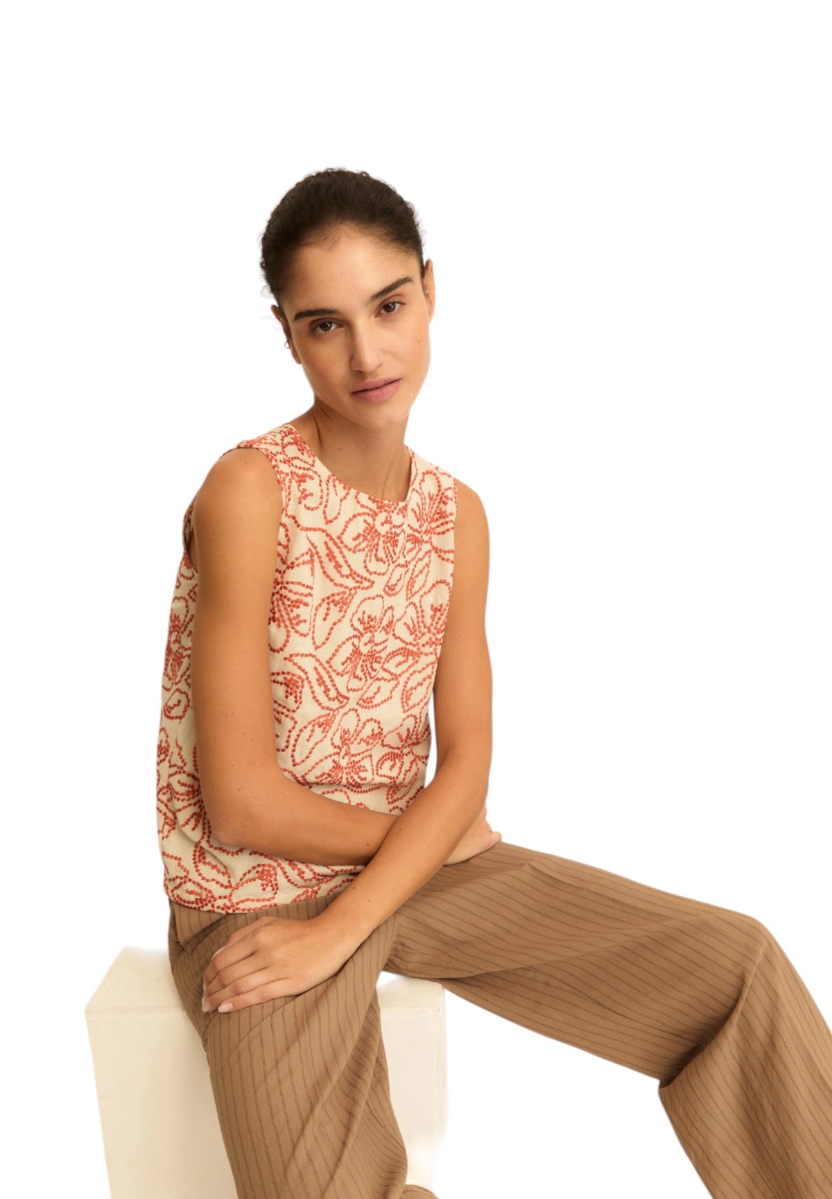 Top 2615161152200 EMMVETRO Rosso geranio