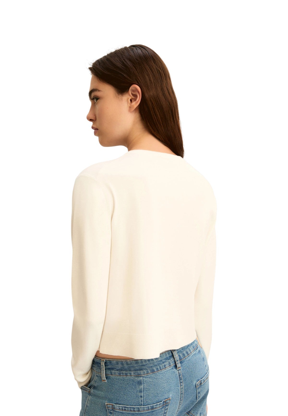 Cardigan 2615341031200 EMMVICARIO Bianco