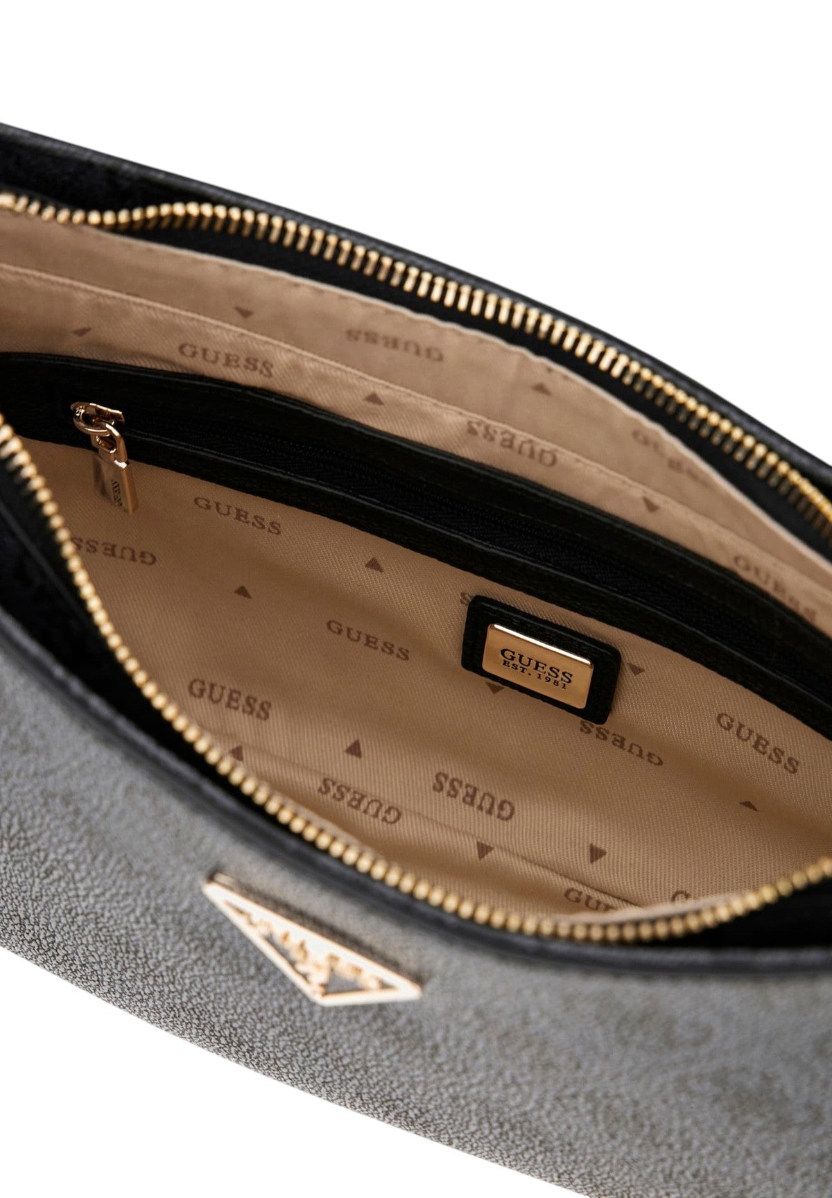 Borsa a Spalla Noelle Ii 3 Comp Shldr Xbody HWBG96 Coal Logo