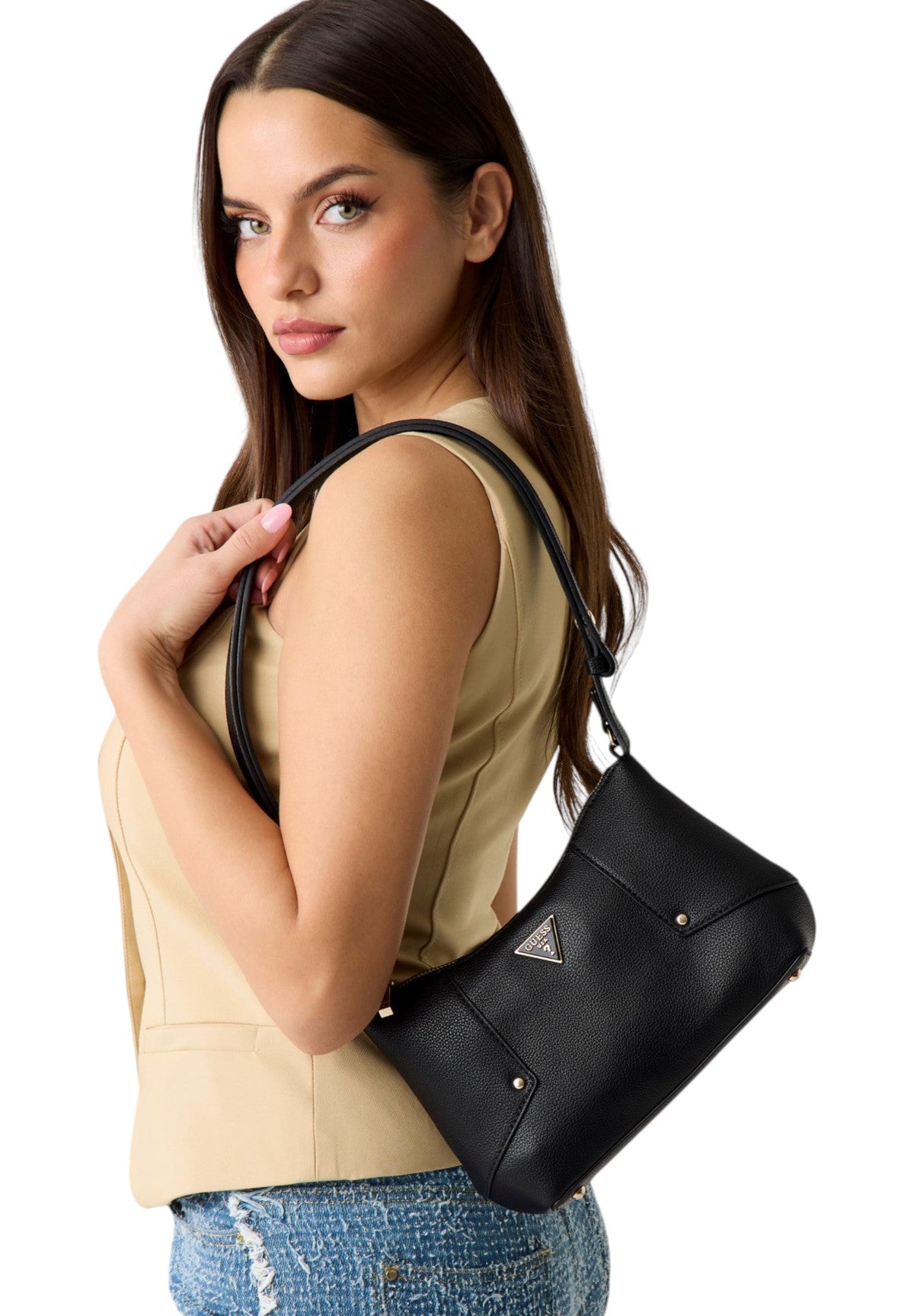 Borsa a Spalla Darcy Convertible Shoulder Bag HWBG99 Black