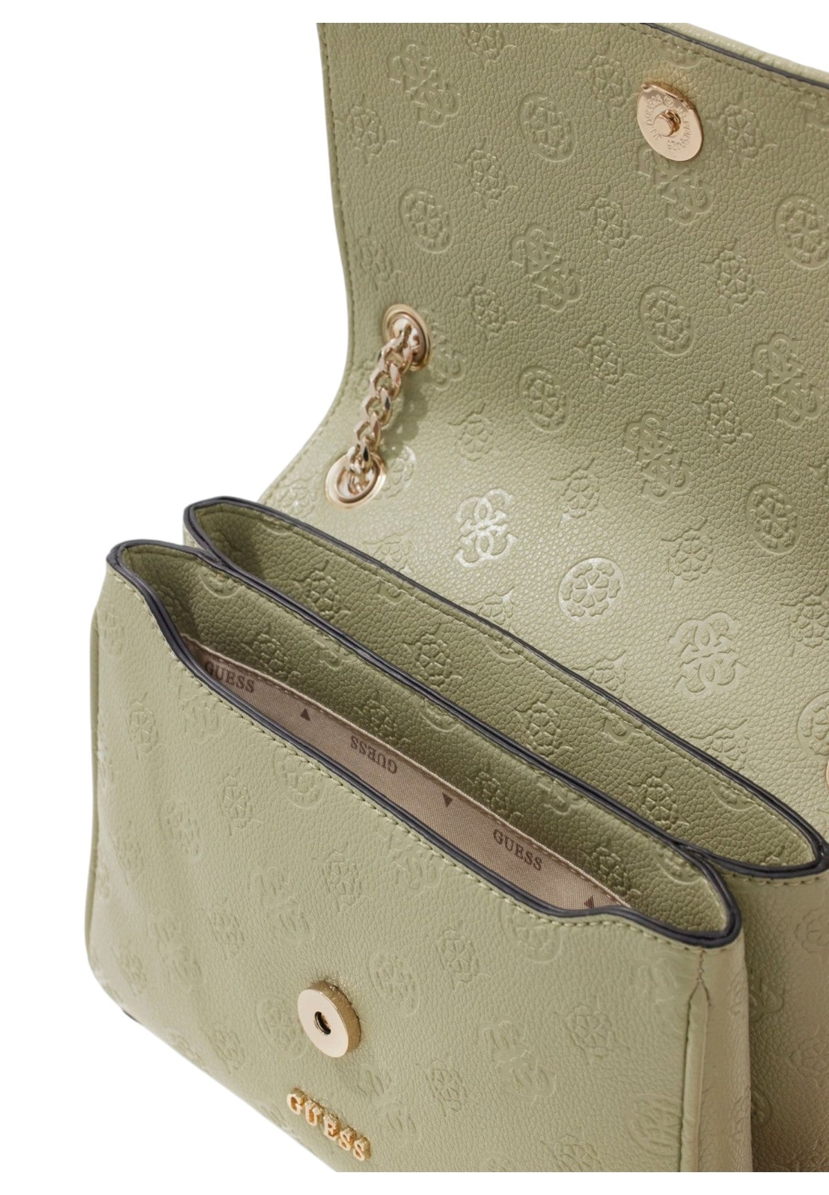 Borsa a Mano Anise Top Handle Pouch HWPD99 Sage Logo