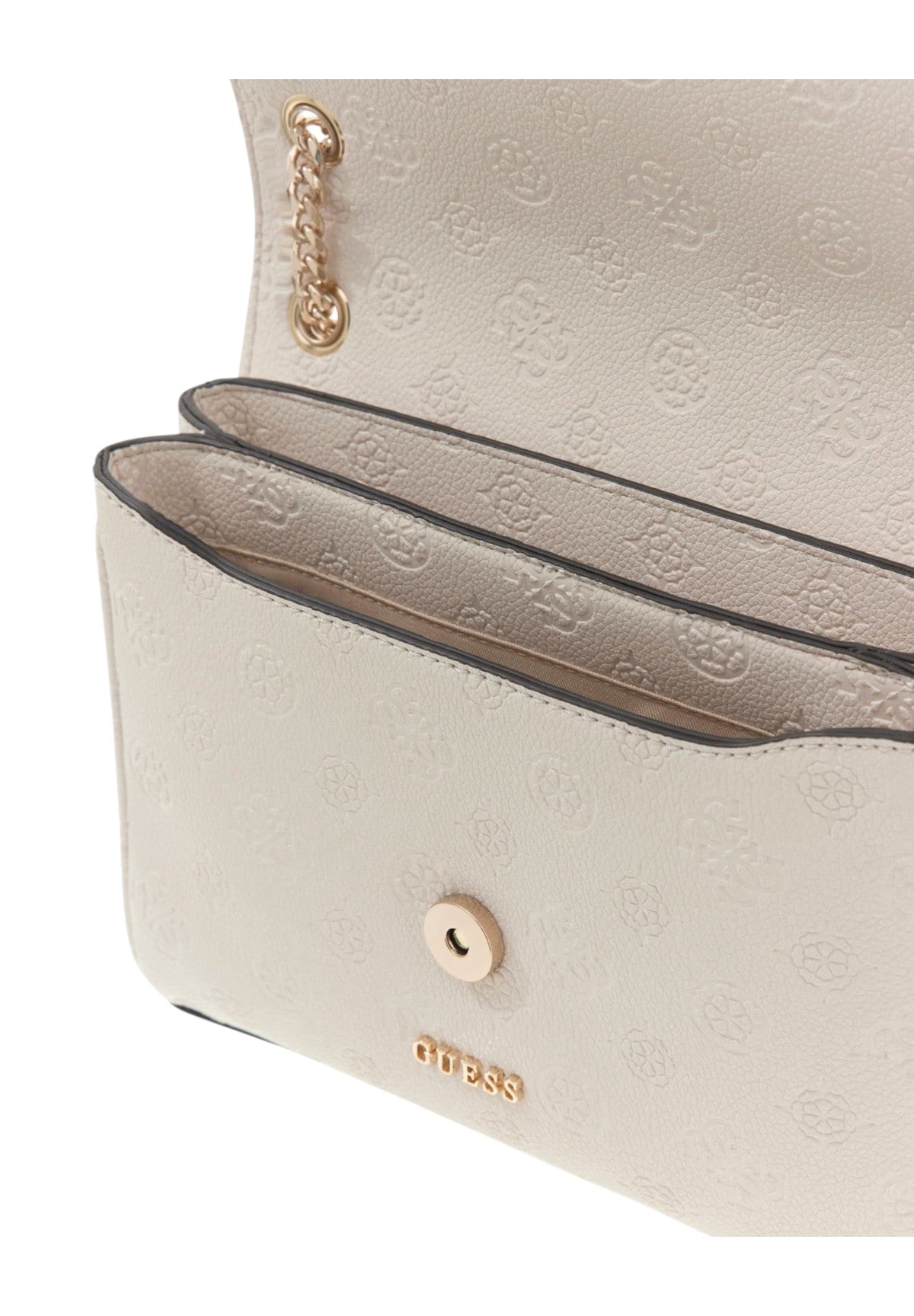 Borsa a Mano Anise Top Handle Pouch HWPD99 Stone Logo