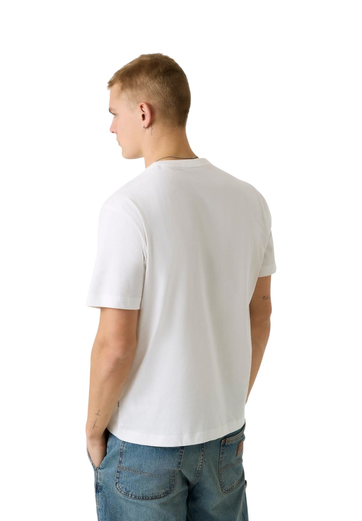 T-shirt a Maniche Corte Gj Ss Cn Reg Nautical Tee M6GIB7 Alabaster White