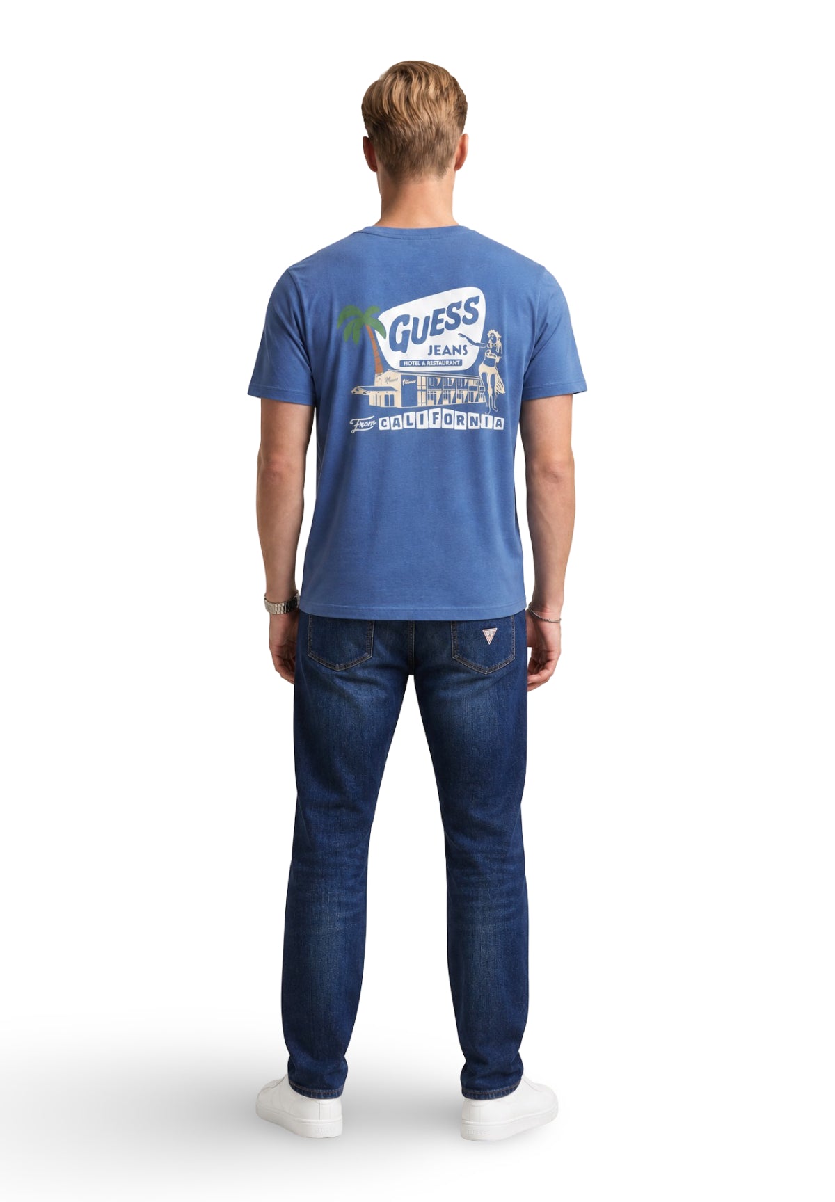 T-shirt a Maniche Corte Gj Ss Cn Reg West Coast Hotel M6GIC0 Sugar Paper