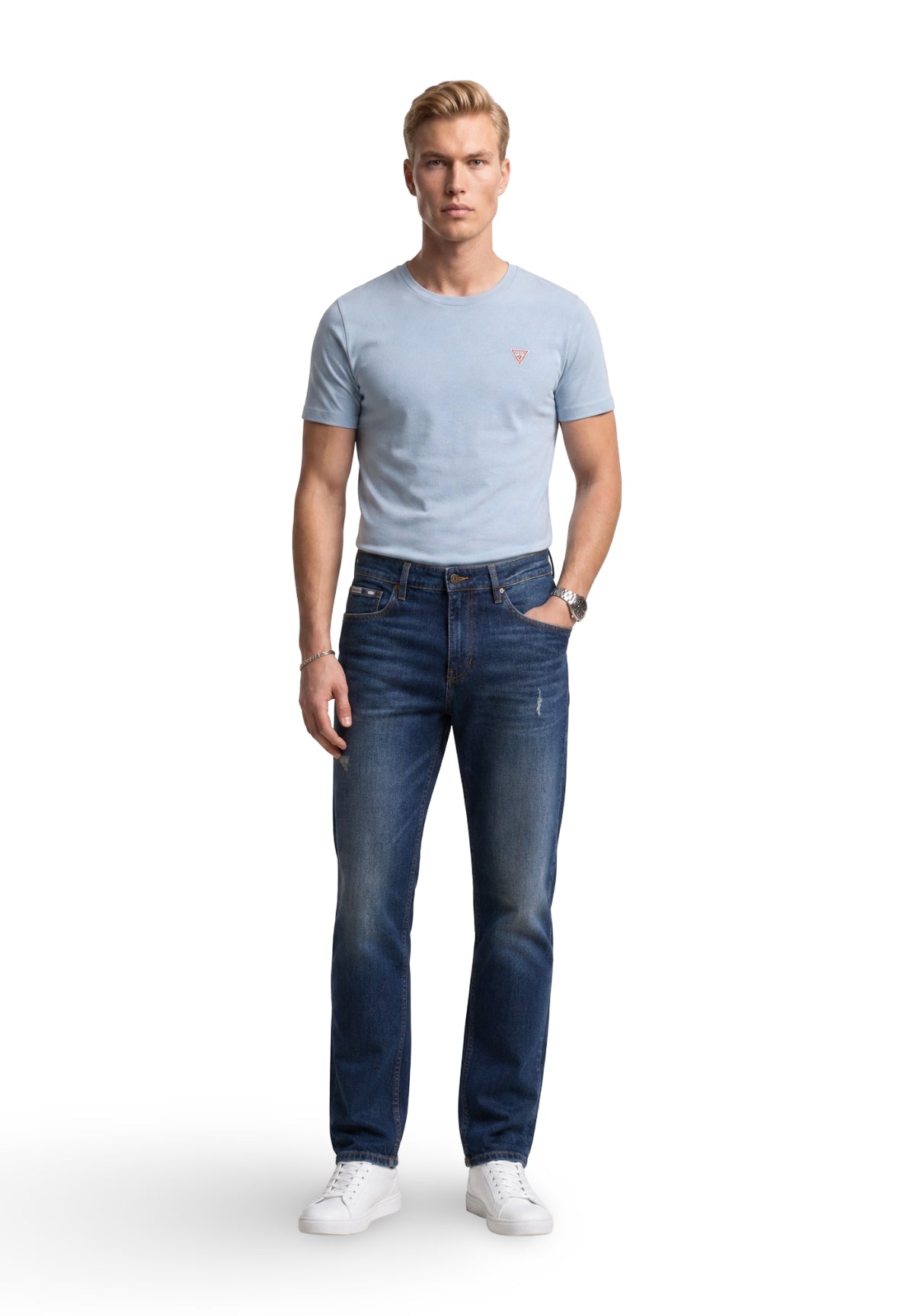 Jeans Gj G16 Straight M6RA1B Gj Tinted Dark Wash