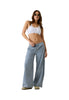 Guess Jeans Jeans Gj Lr Jogger Twisted Extrawide W6GA2J Gj Striped Mid