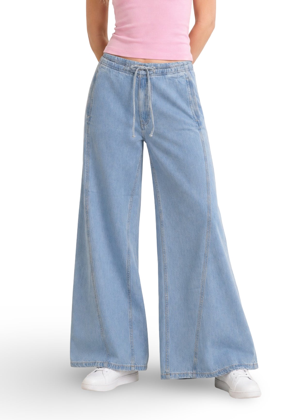 Jeans Gj Lr Jogger Twisted Extrawide W6GA2J Gj Tinted Vintage Li