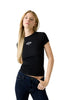 Guess Jeans T-shirt a Maniche Corte Gj Sl Cn Embro Slim Tee W6RP21 Soft Rose
