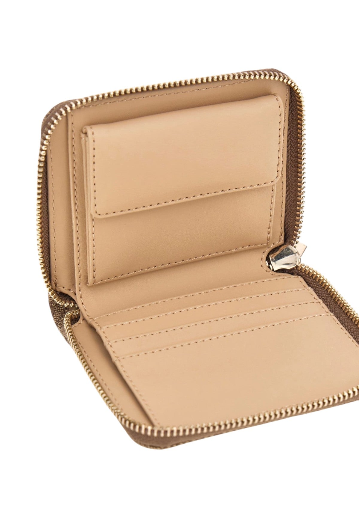 Portafoglio Laurel Ii Slg Dbl Zip Orgnzr SWSG74 Latte Logo