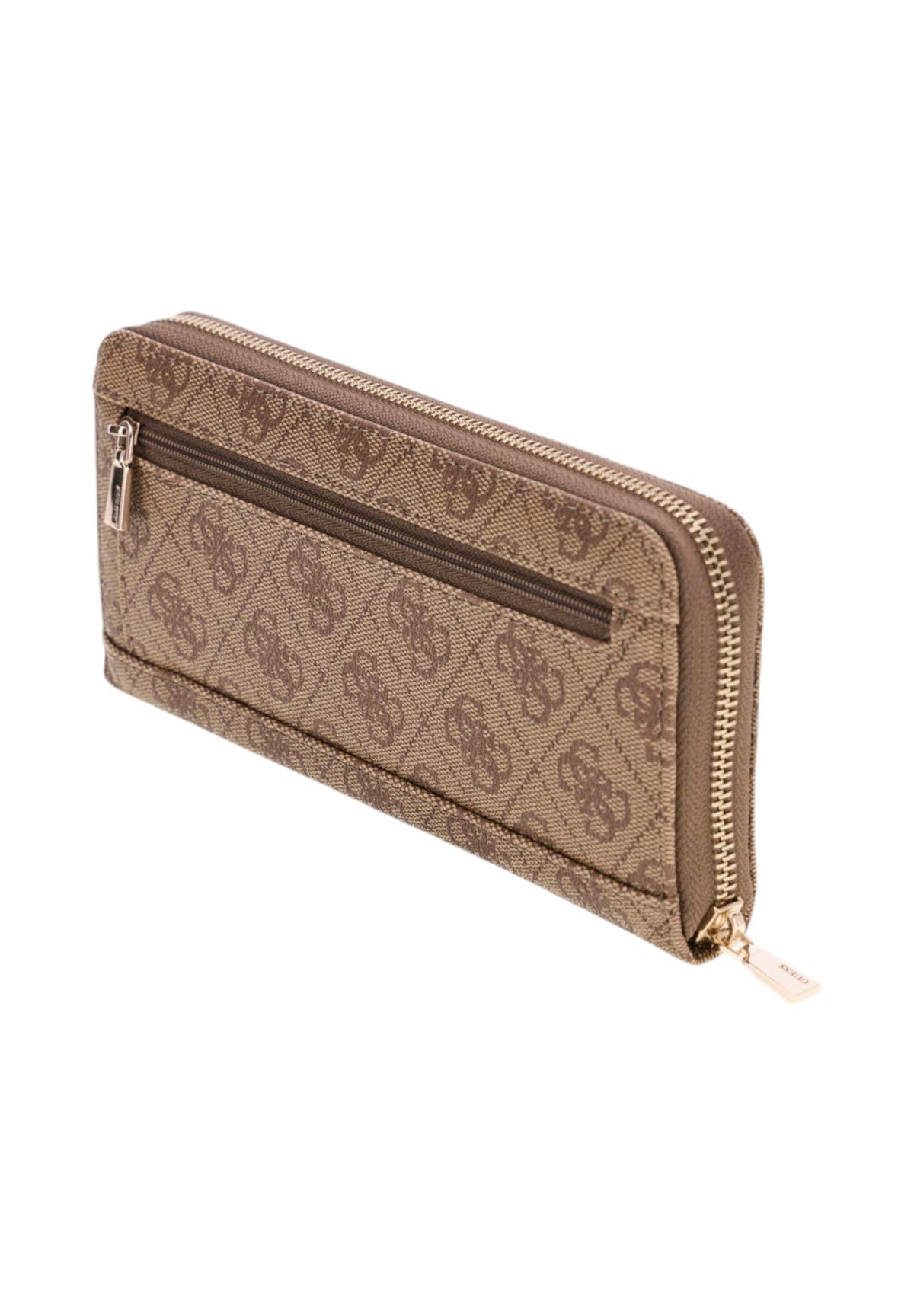 Portafoglio Laurel Ii Slg Dbl Zip Orgnzr SWSG74 Latte Logo