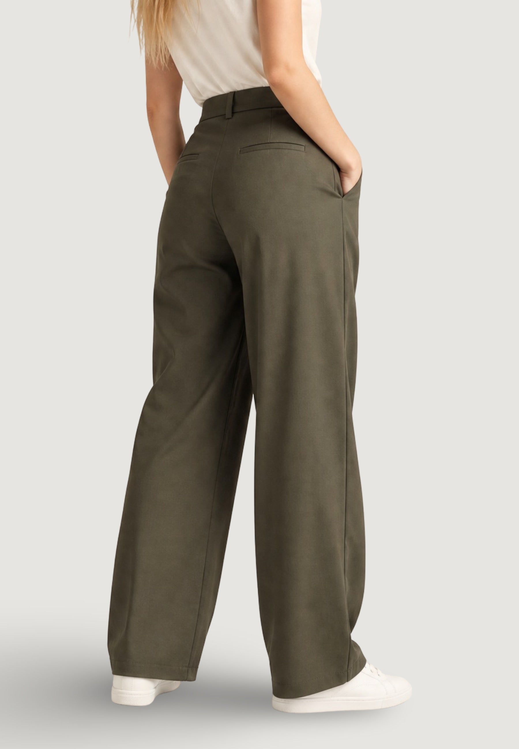 Pantaloni pantalone dritto 13528 Militare