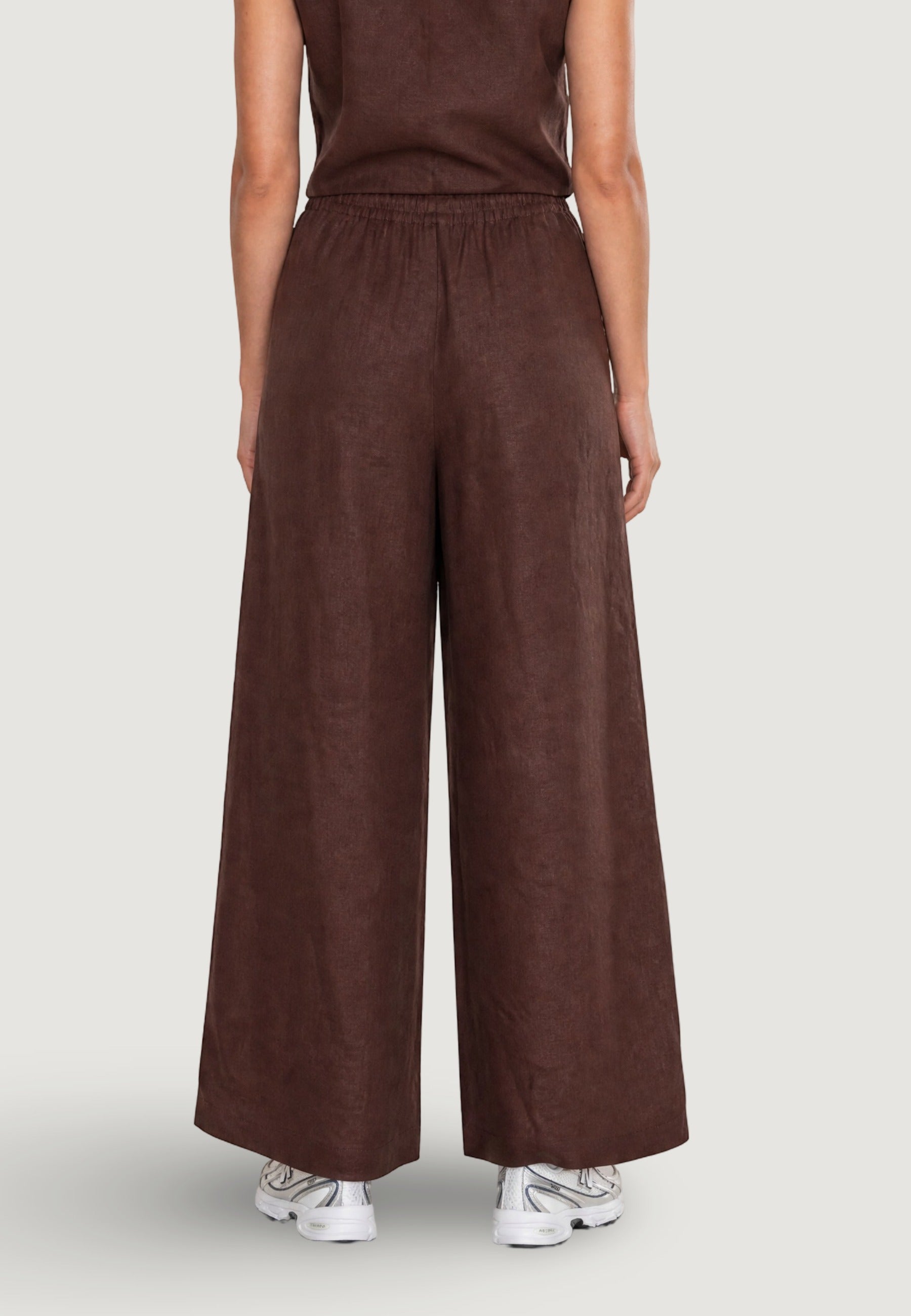 Pantaloni pantalone con elastico 17449-3 Moro