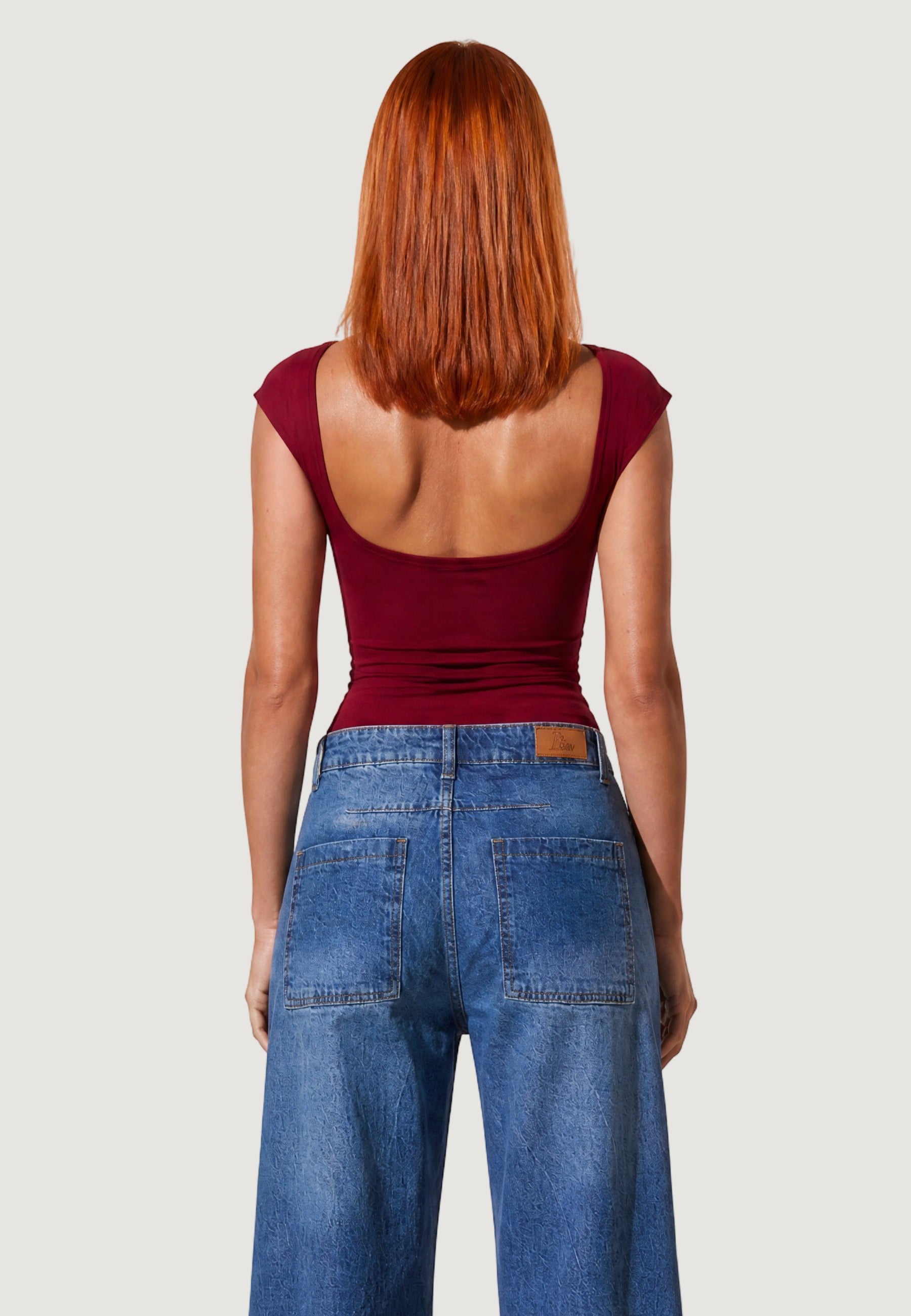 Top top con scollo dietro 1888-3 India
