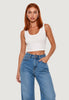 I Am Top crop top basic 1947-3 Rosa Baby