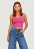 I Am Top crop top basic 1947-3 Rosa Baby