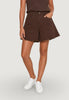 I Am Shorts shorts frangiati gabardina 2131-2 Caffè