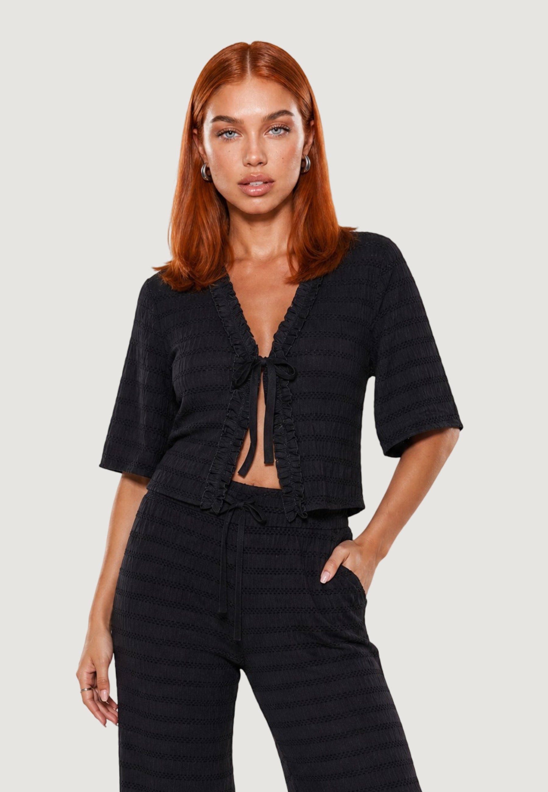 Cardigan 24576-3 Nero