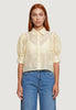 I Am Camicia a Maniche Lunghe camicia tencel voile 25621-2 Bianco