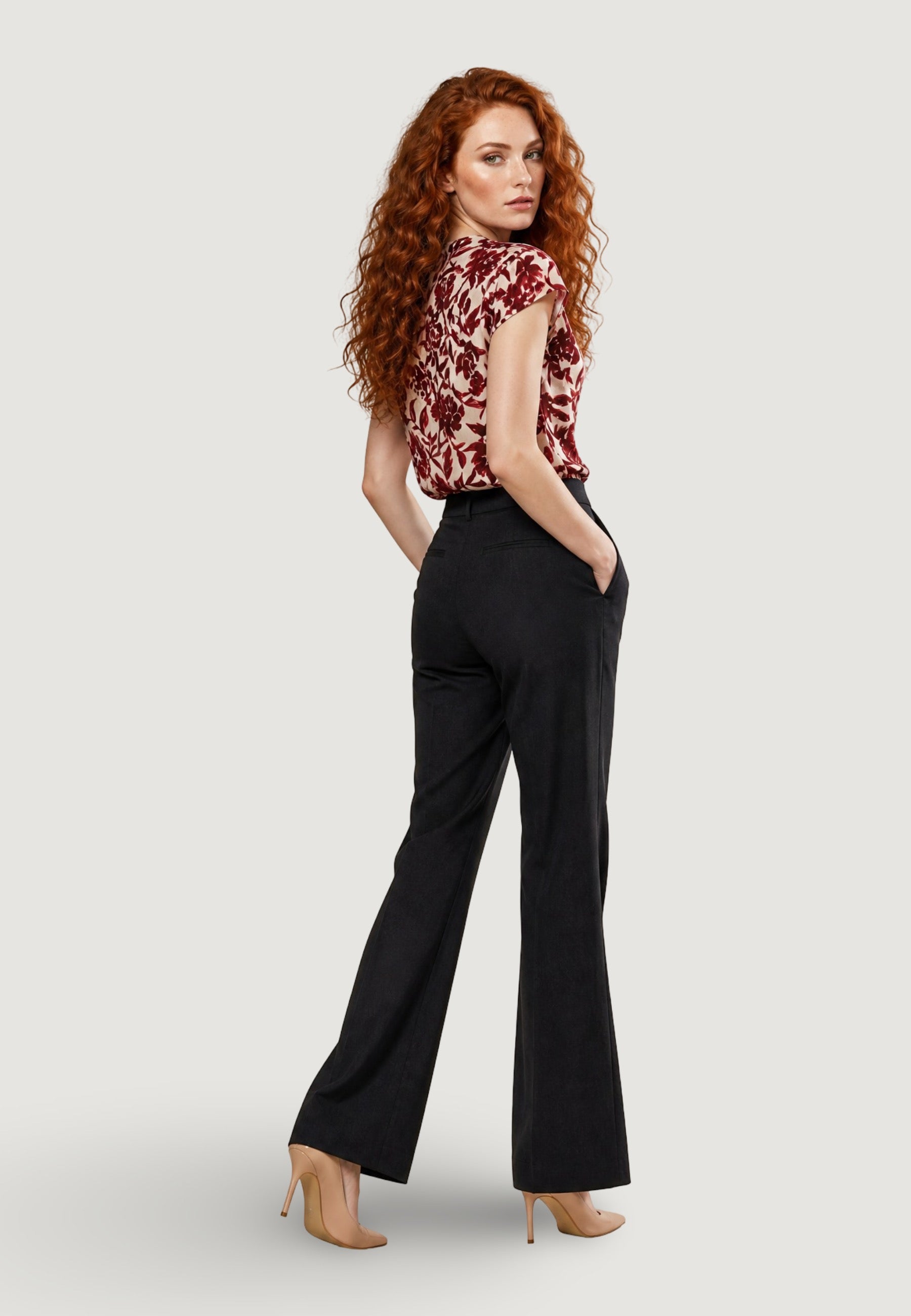 Blusa 25660-3 Fiore, Burro