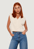 I Am Top gilet scollo v 26236 Cielo