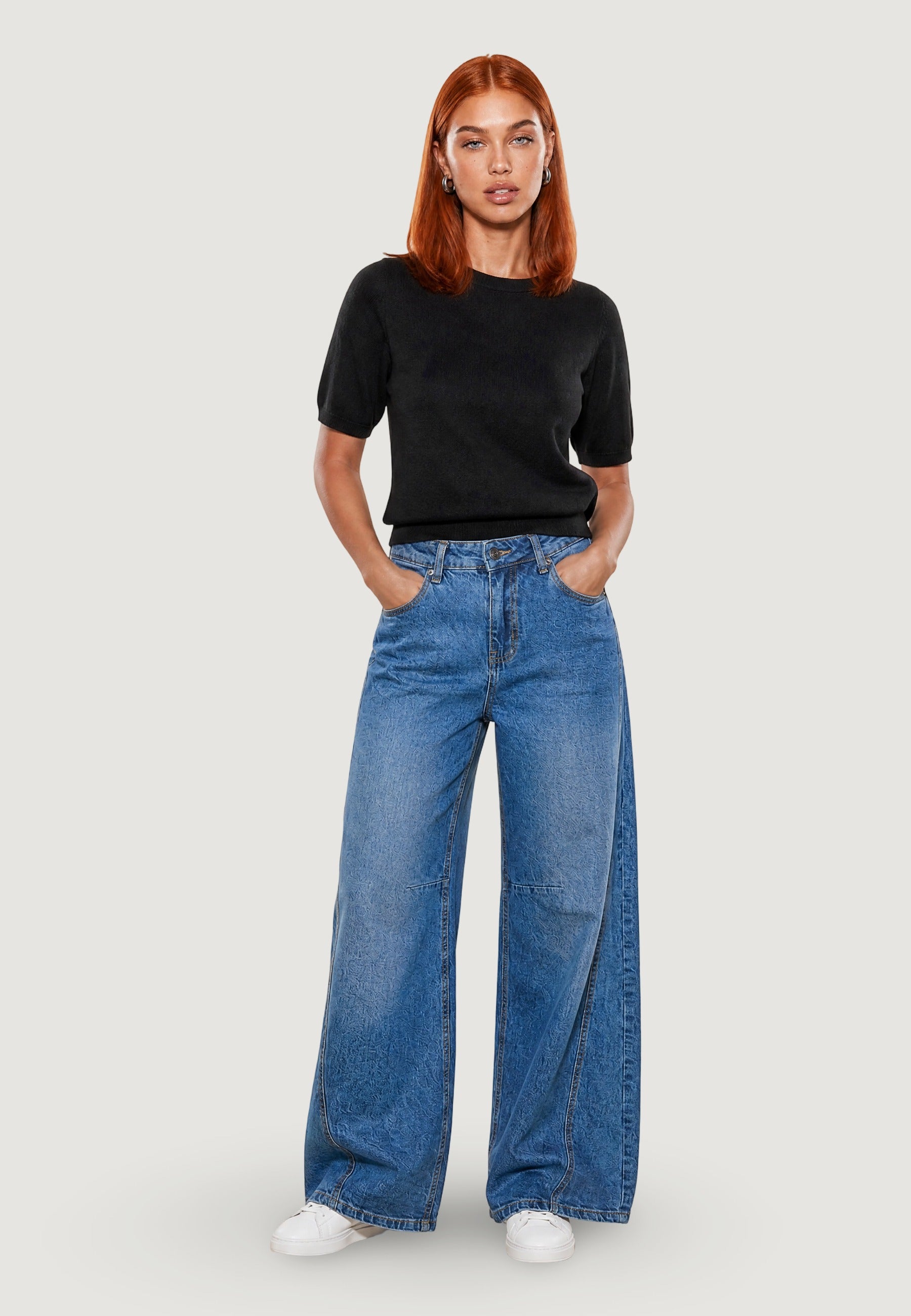 Maglia pull m/c 26242 Nero