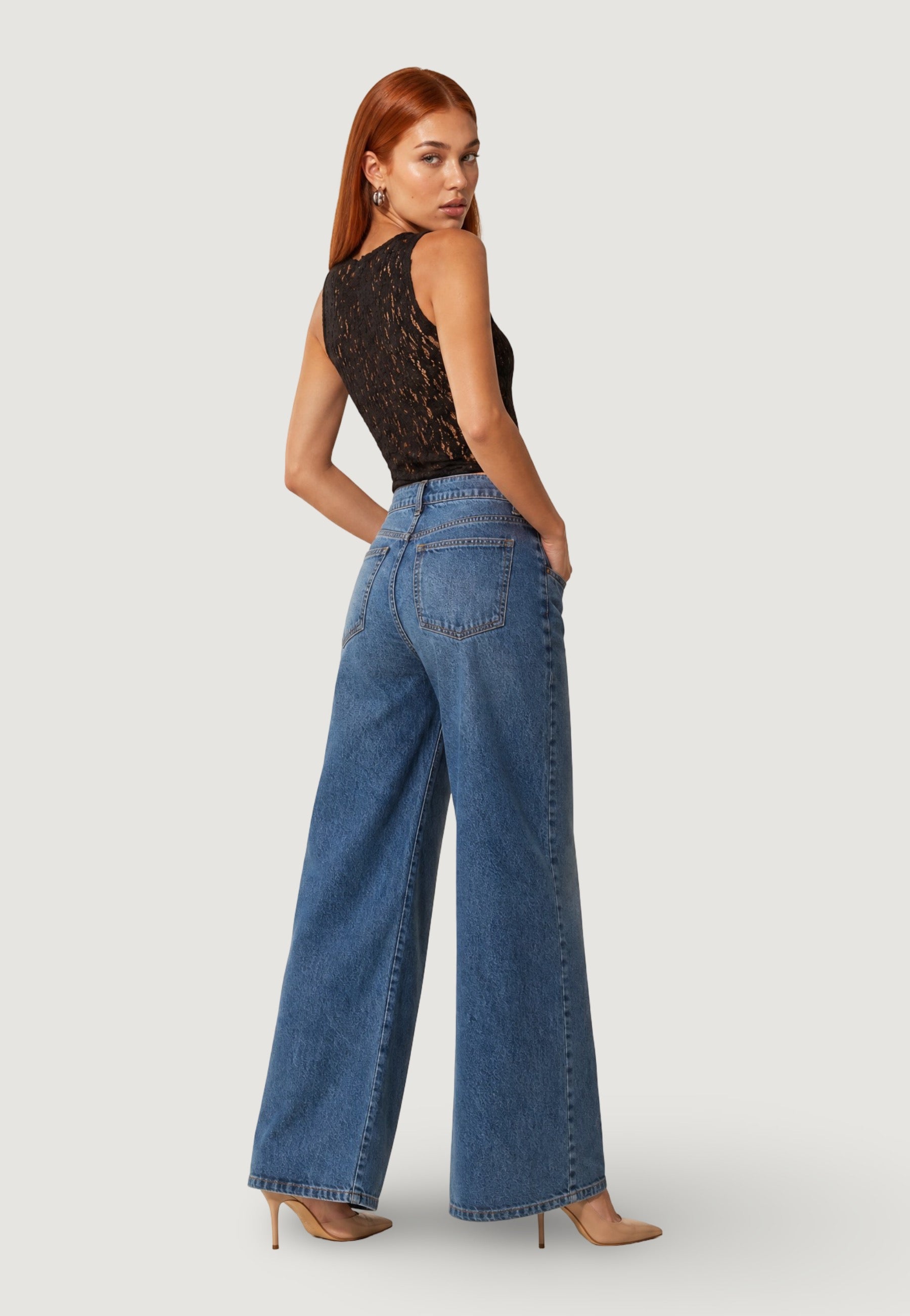 Top top in pizzo 26558-3 Moro