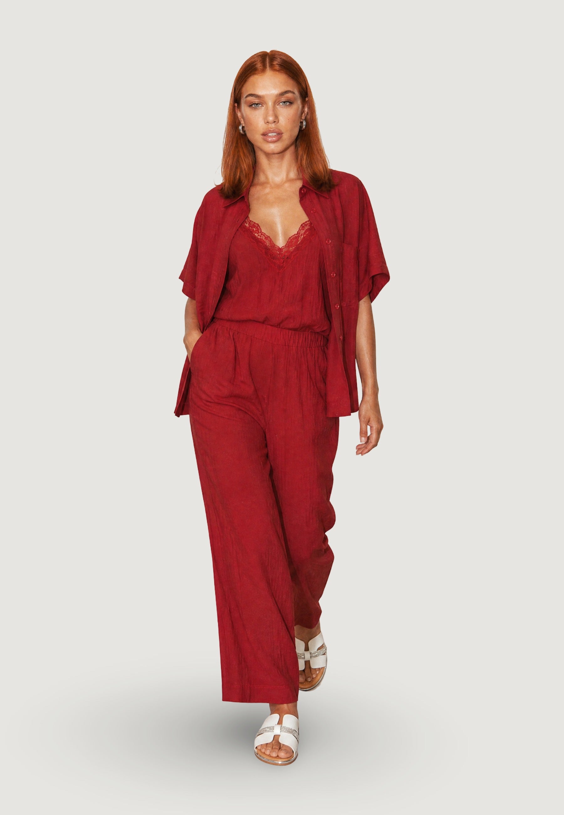 Camicia Overshirt camicia crinkle 53173-3 India