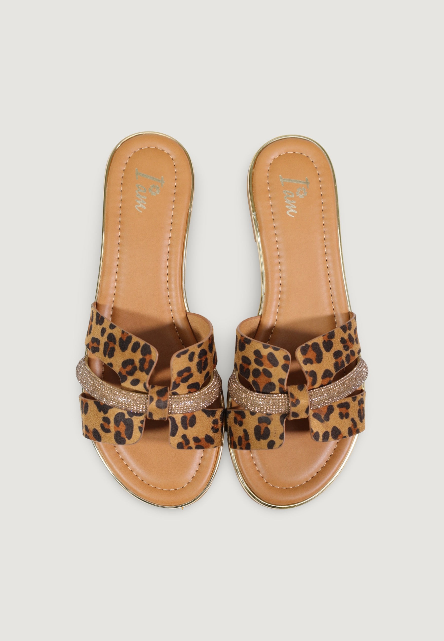 Ciabatte ciabatta bassa JB18S75-323 Leopardo
