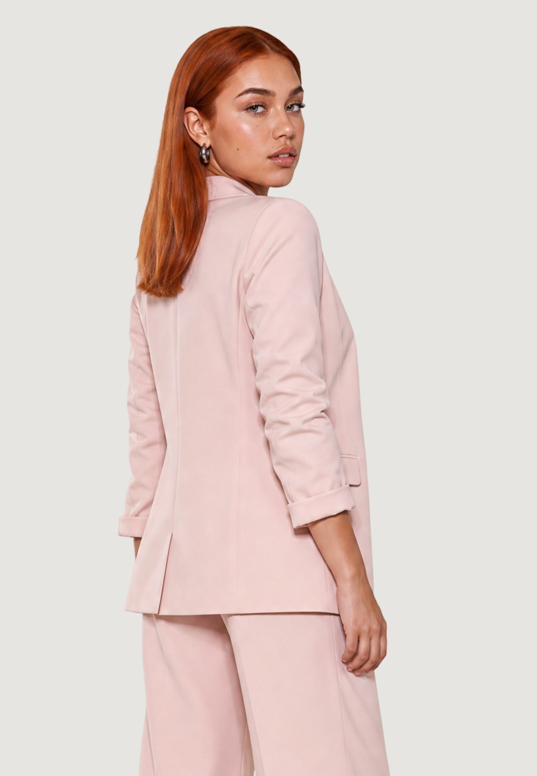Giacca giacca con spacchi cady PE26028 Beige
