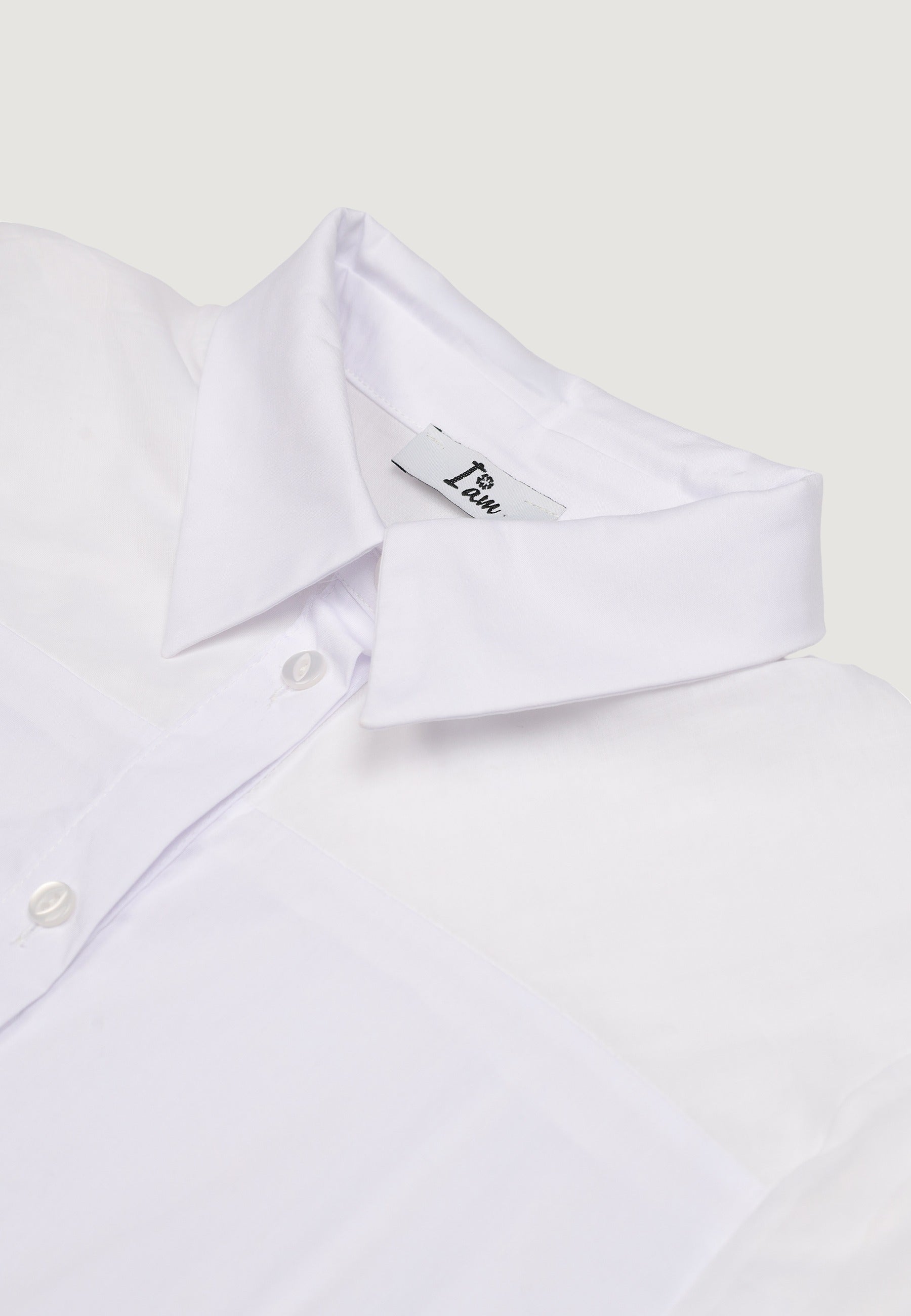 Camicia a Maniche Lunghe camicia c/sprone mussola PE26038 Bianco