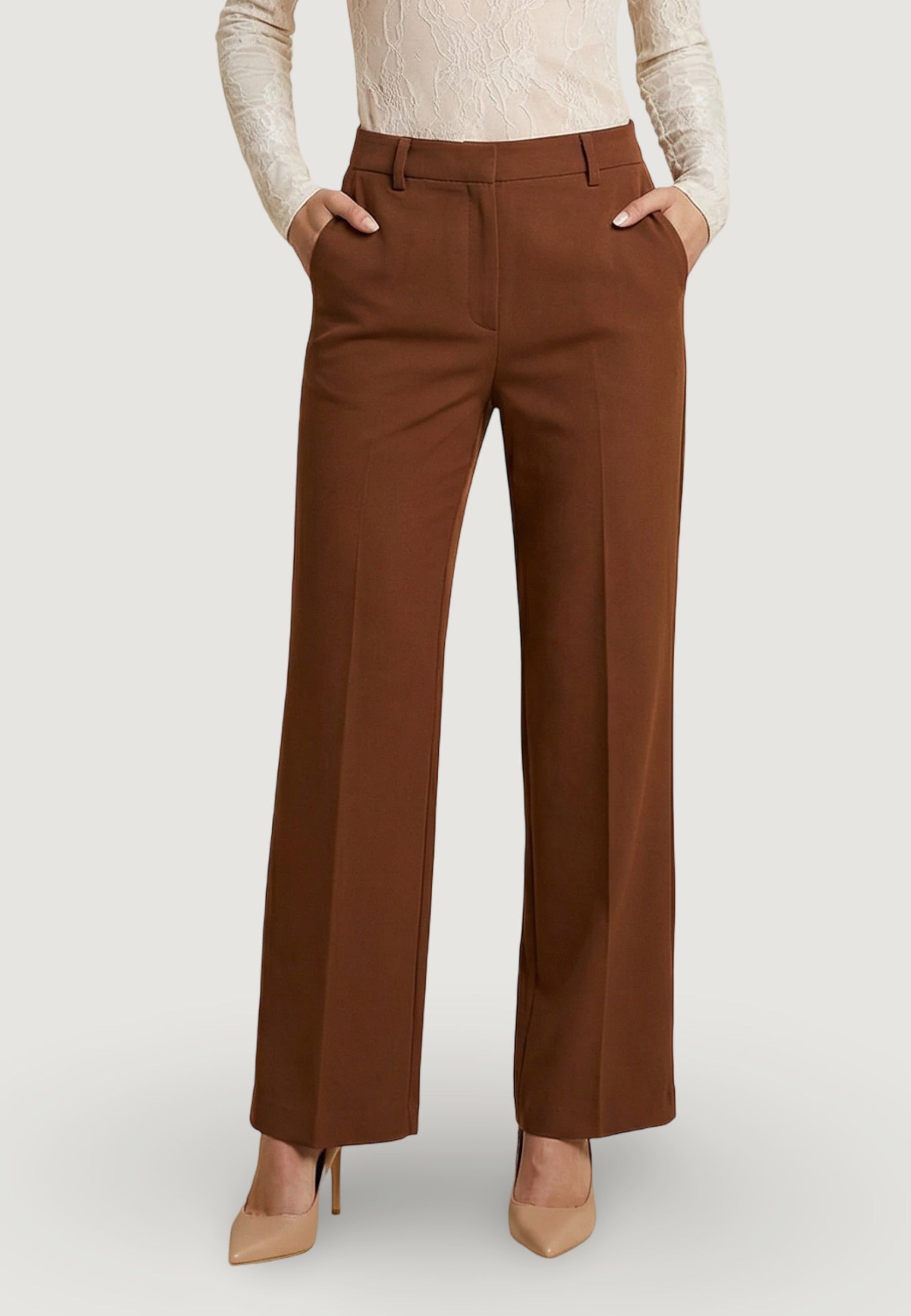 Pantaloni pantalone tecnico PE26199 Nocciola