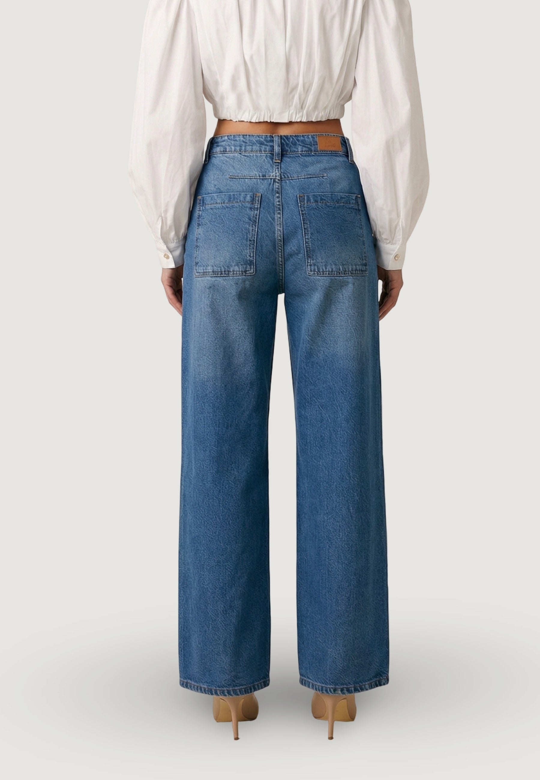 Jeans SLE6PT025375D Mid Blue