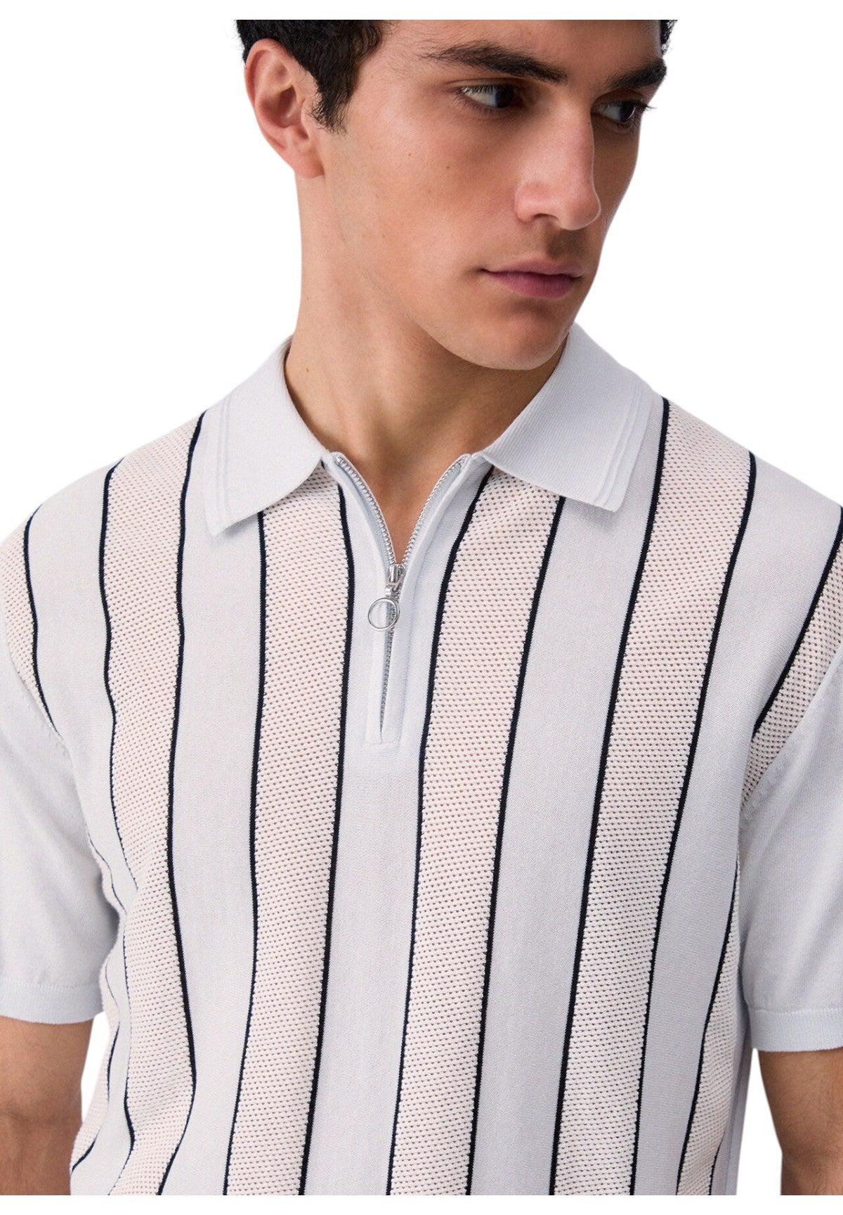 Polo Jersey QA6122 Celestino, White Cott