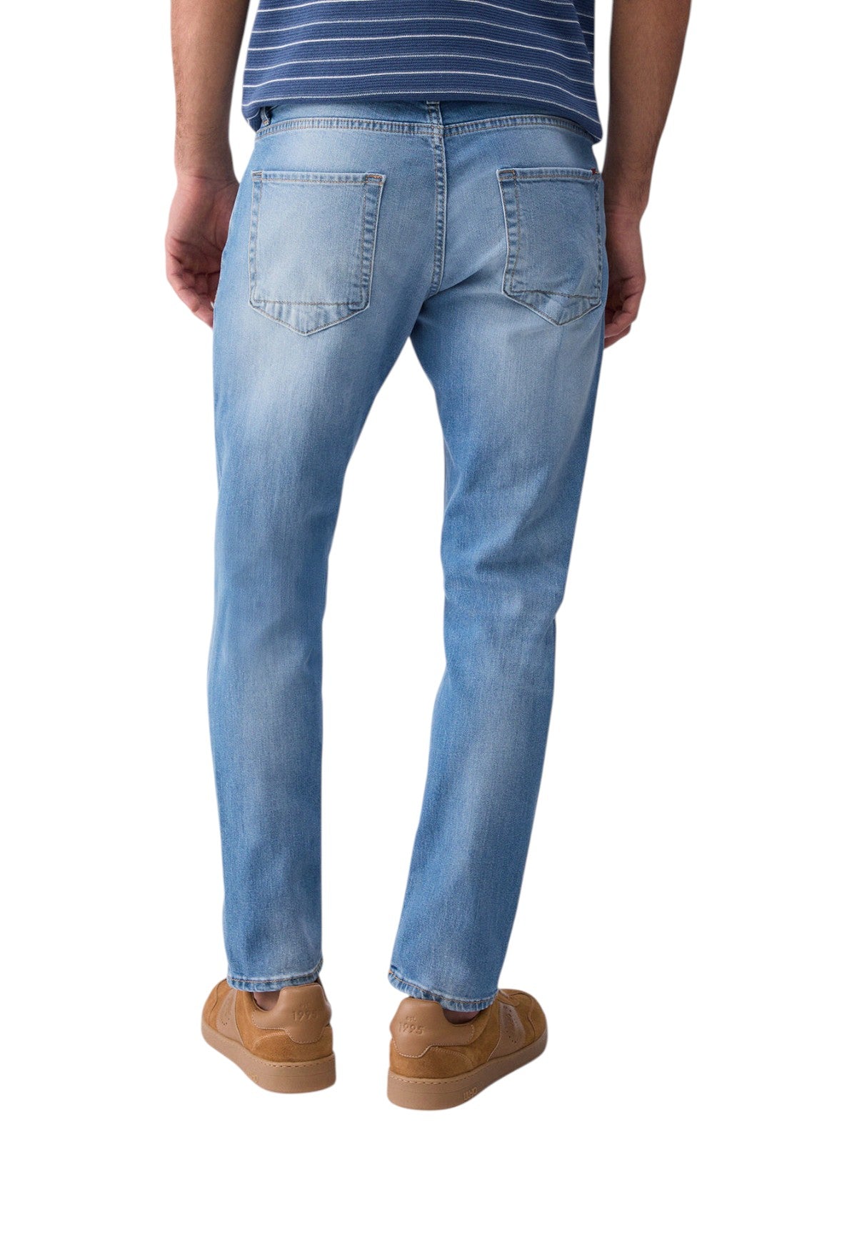 Jeans Fred QXX050 Den Blu Lavvintdelux